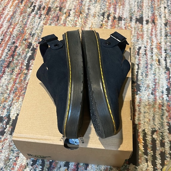 Dr Martens Carlson suede casual sling back mules - Picture 5 of 10